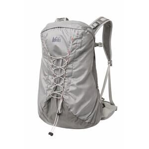 REI Flash 18 Lightweight Hiking Backpack Gray Ripstop Daypack Packable